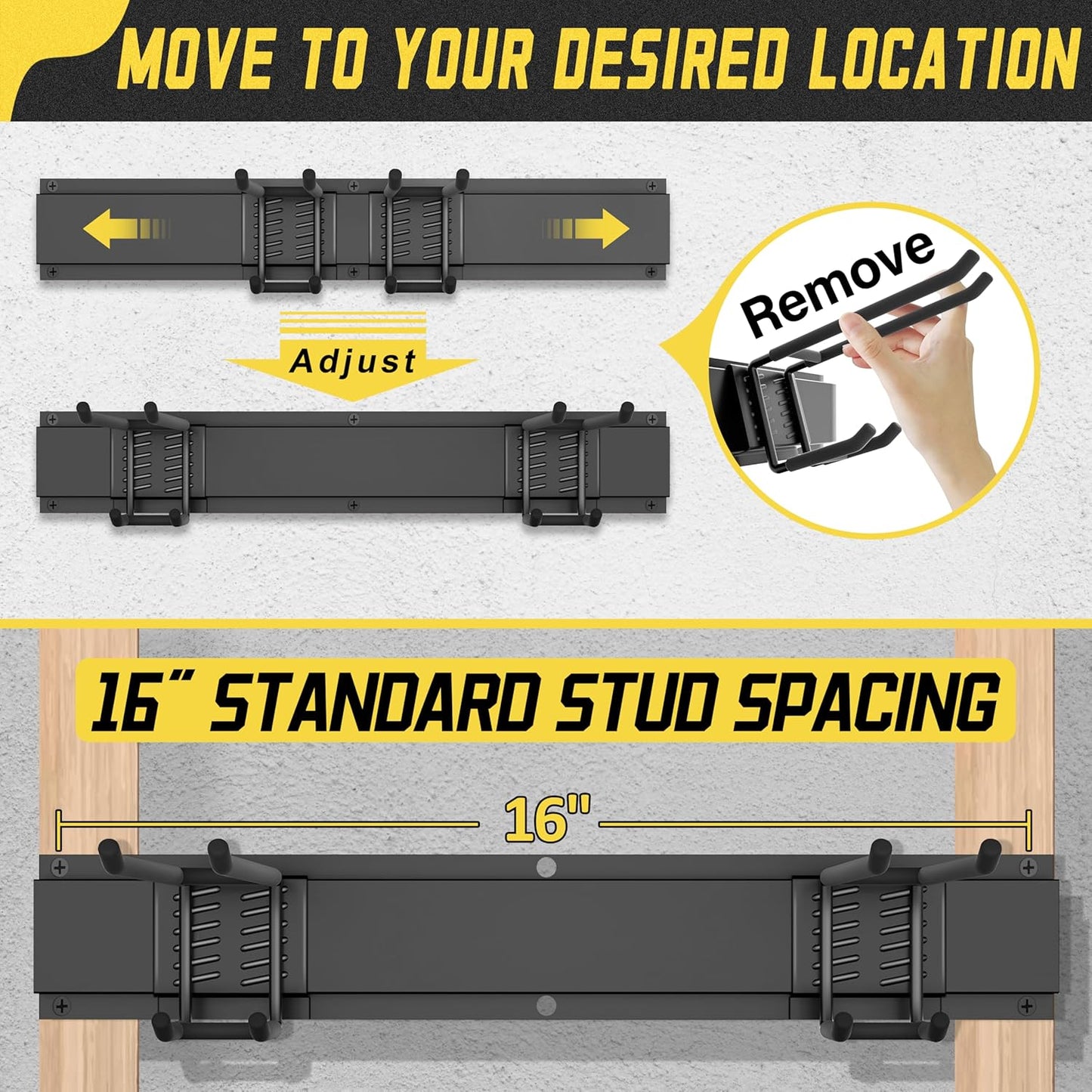 Garage Wall Organizer,15Pa